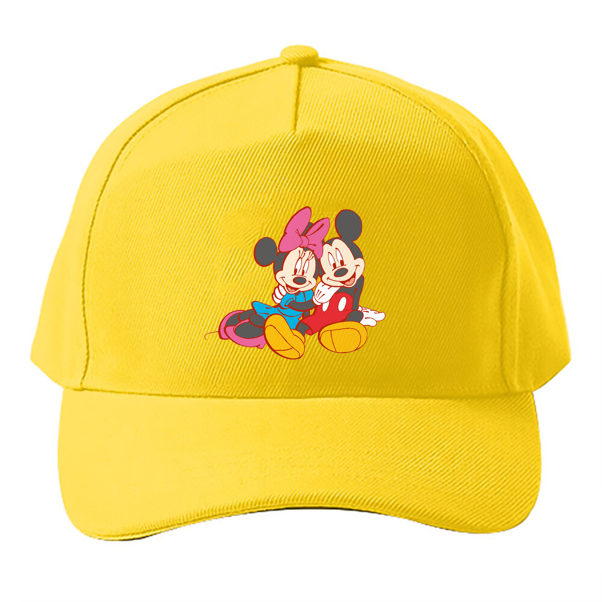 （画像用） ミッキーマウス Mickey Mouse ベースボールキャップ 綿100％ 男女兼用 帽子 スポーツ